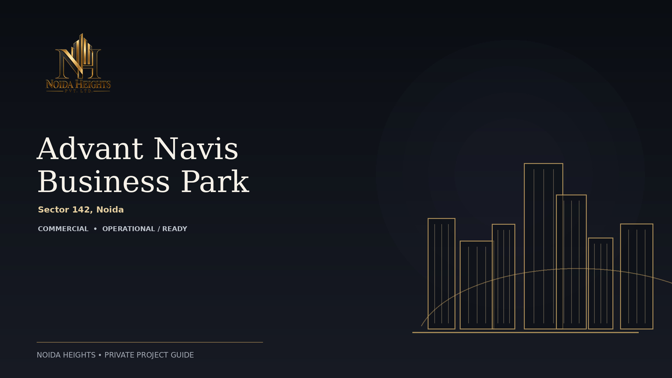 Advant Navis Business Park project guide cover