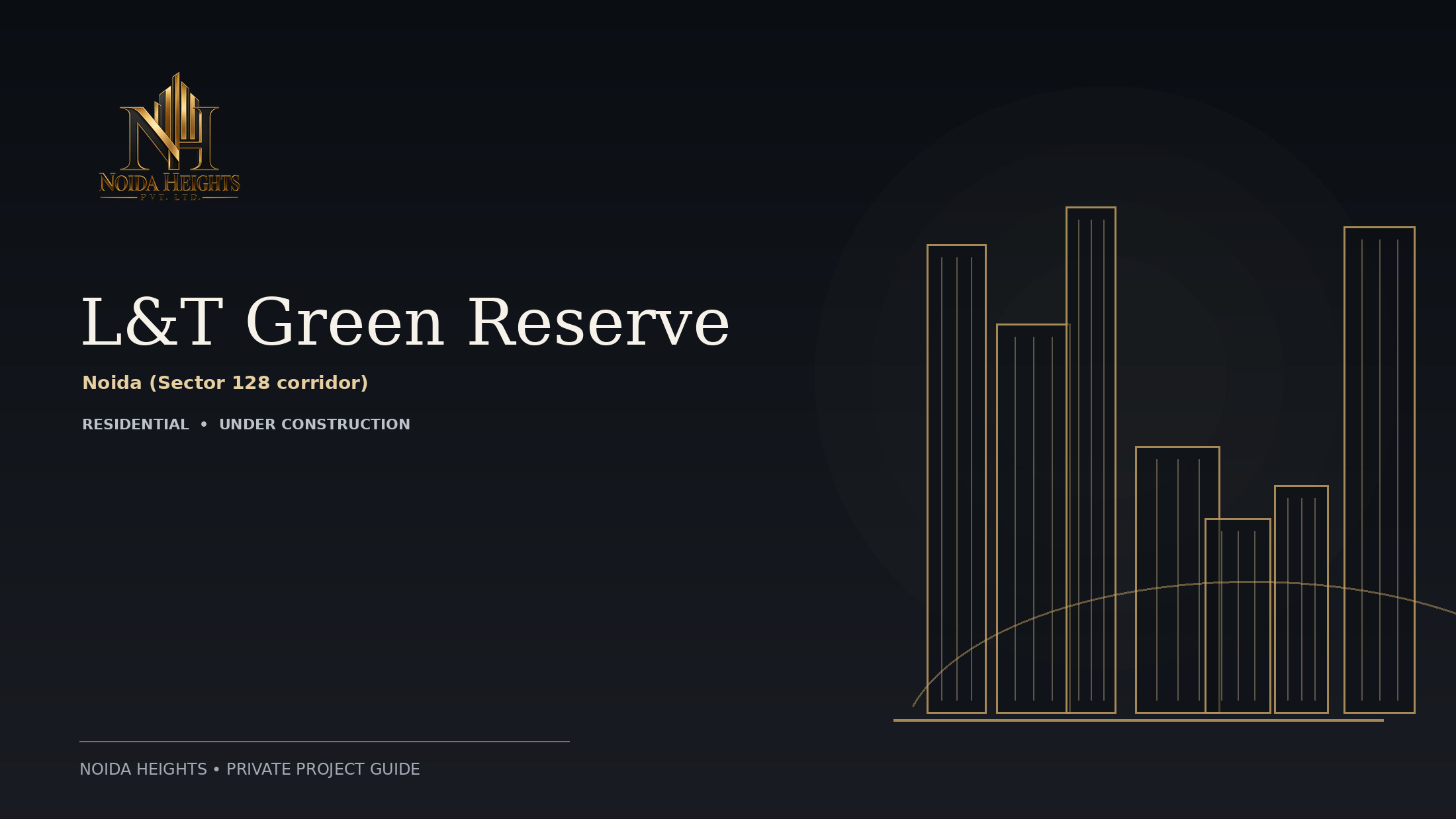 L&T Green Reserve project guide cover