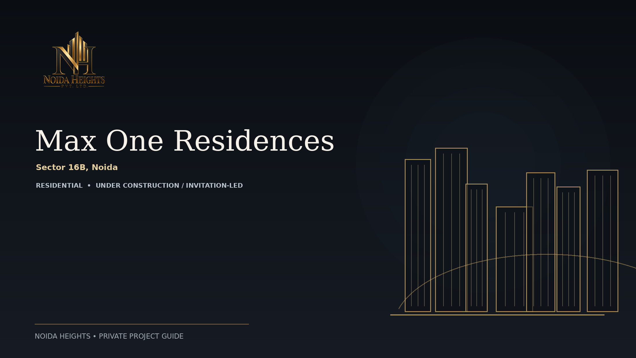 Max One Residences project guide cover