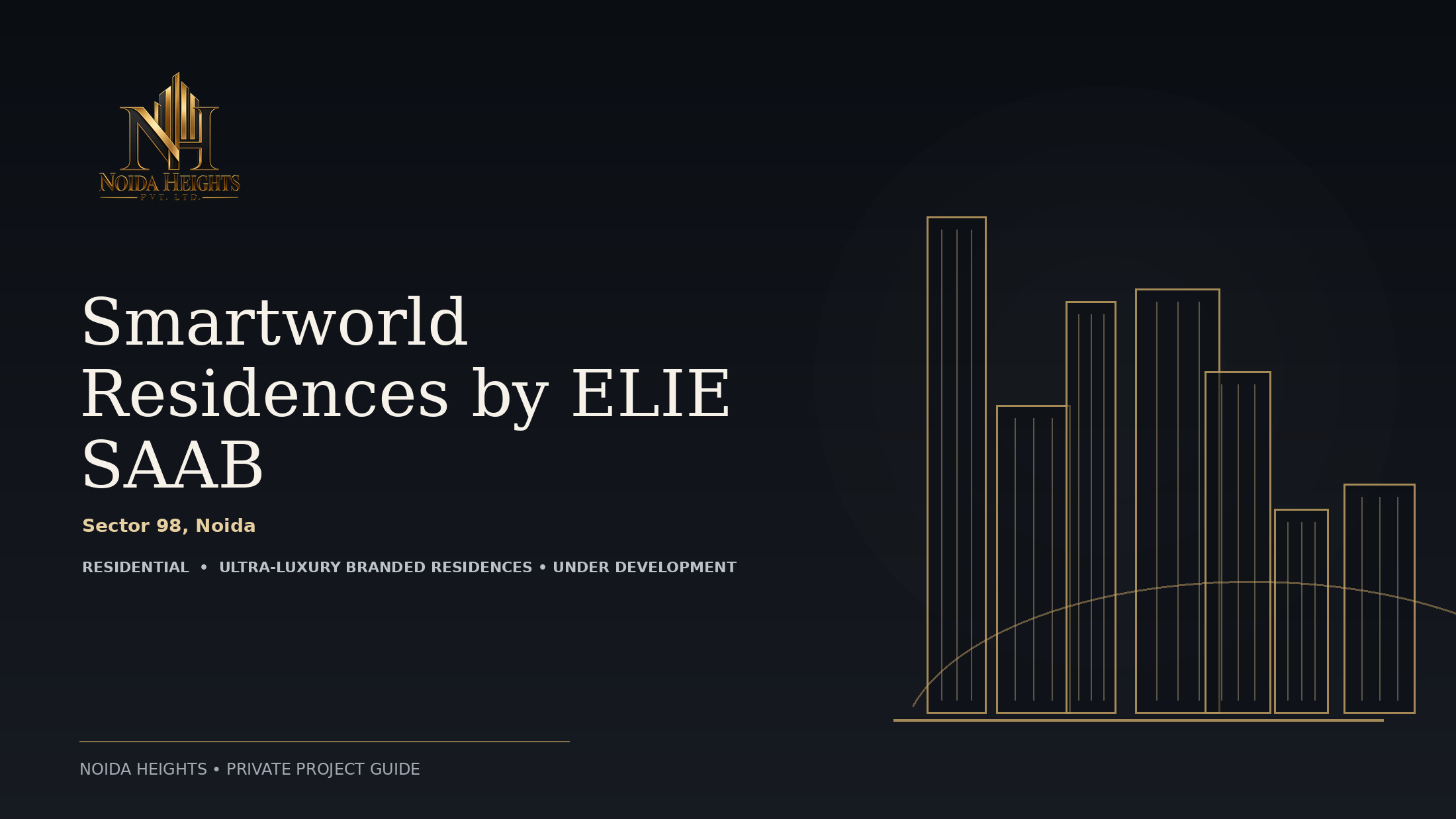 Smartworld Residences by ELIE SAAB project guide cover