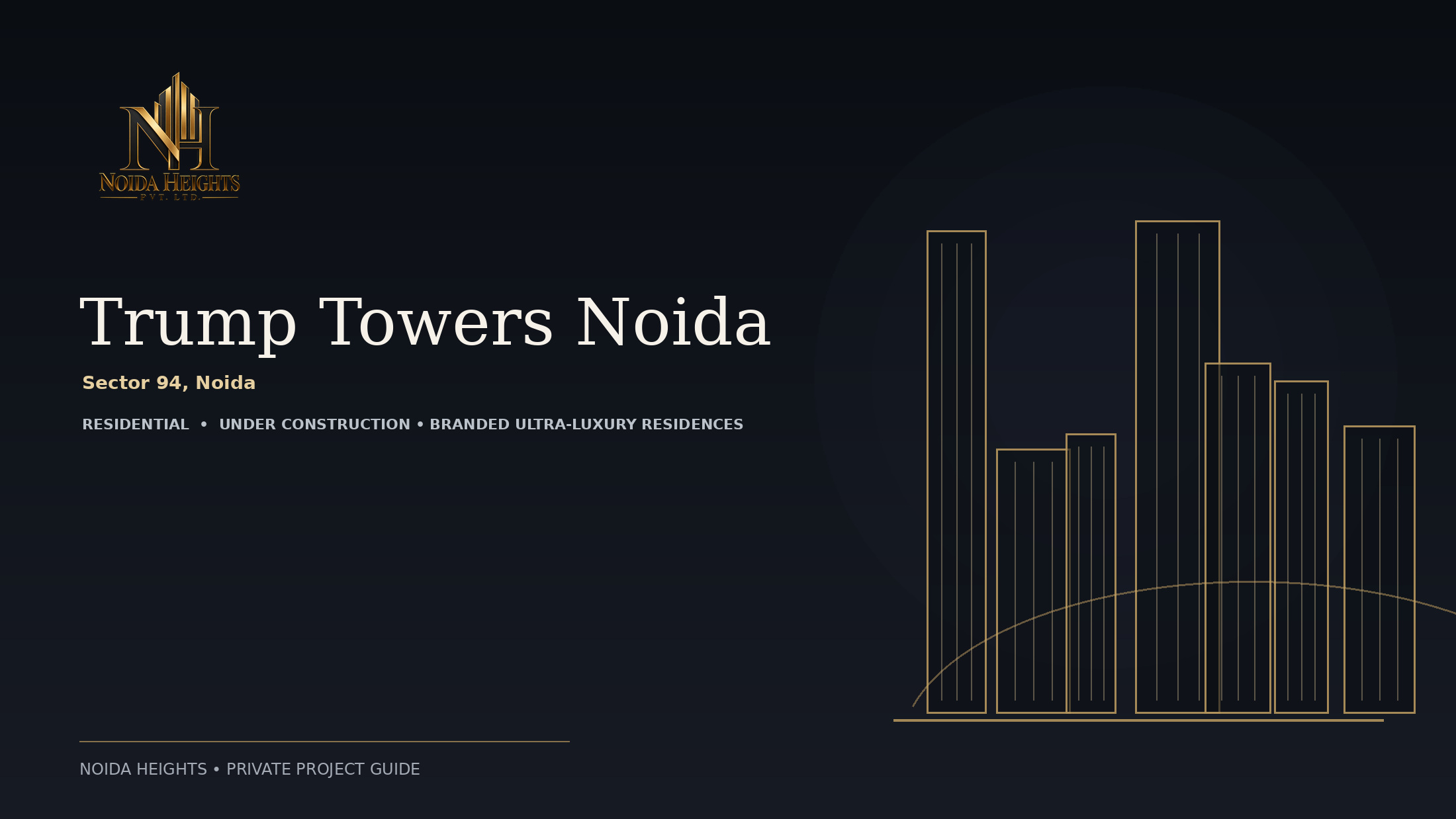 Trump Towers Noida project guide cover